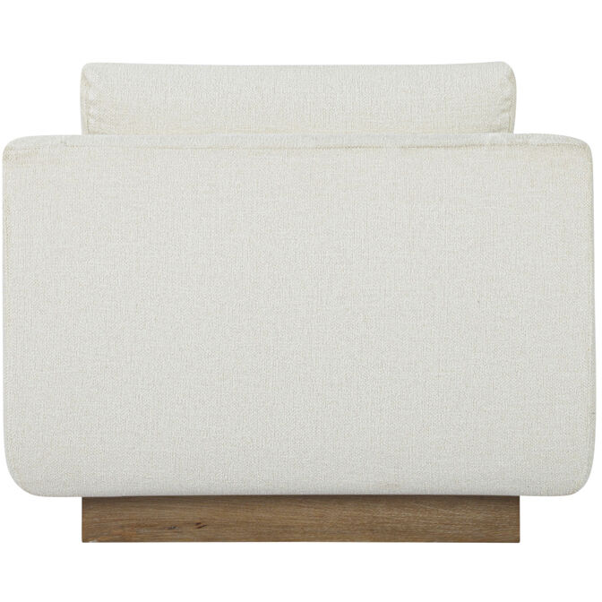 Keane White Lounge Chair